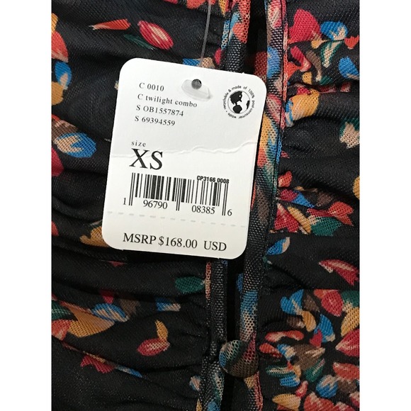 Free People Briella Midi Dress Twilight‎ Combo XS - Picture 6 of 9